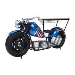 Glory Days Multicolor RWB Vintage Motorcycle Bar - Ornate Home