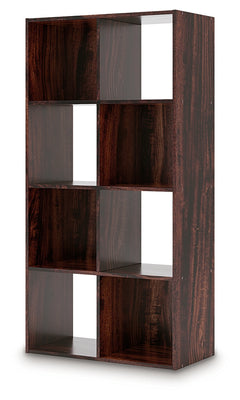 Glosmount Cherry/Light Brown Eight Cube Organizer - Ornate Home