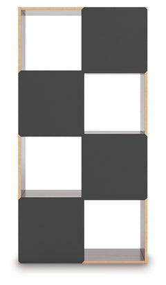 Glosmount Cherry/Light Brown Eight Cube Organizer - Ornate Home