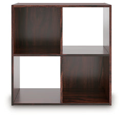 Glosmount Cherry/Light Brown Four Cube Organizer - Ornate Home