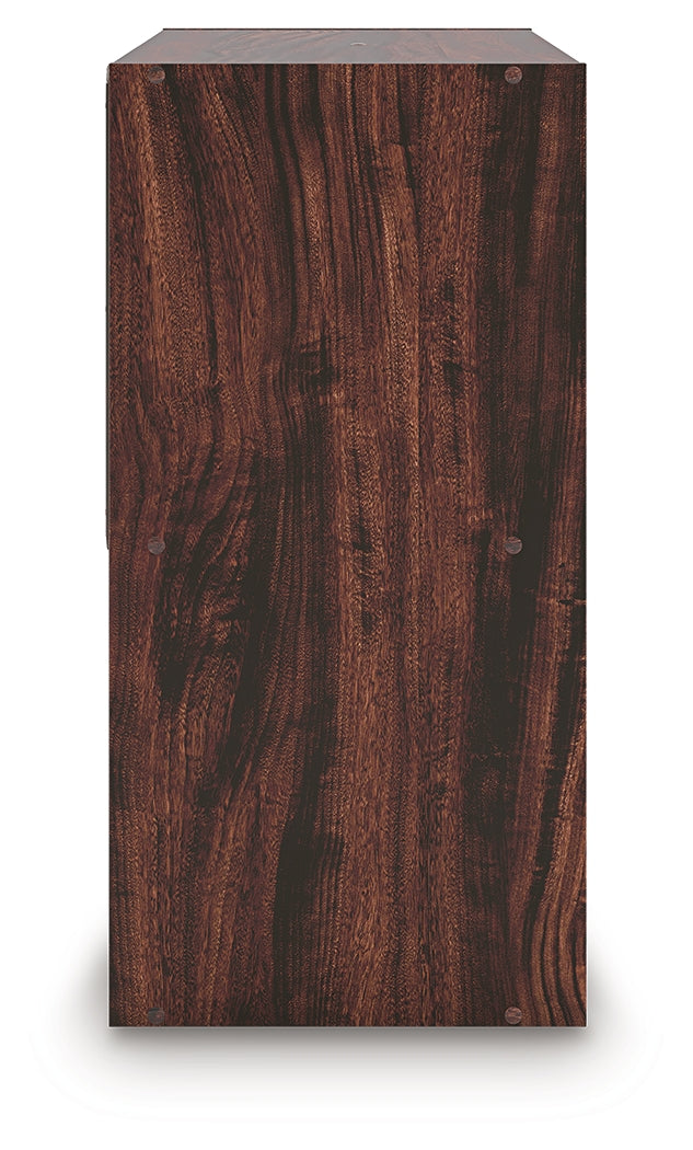 Glosmount Cherry/Light Brown Four Cube Organizer - Ornate Home