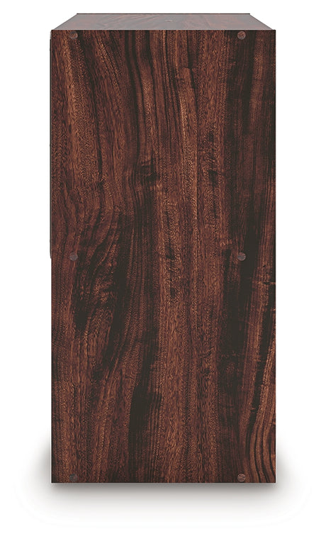 Glosmount Cherry/Light Brown Four Cube Organizer - Ornate Home