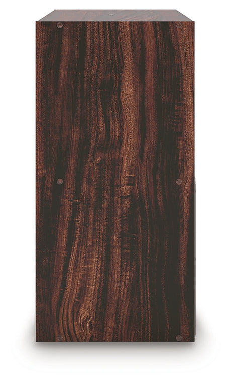 Glosmount Cherry/Light Brown Four Cube Organizer - Ornate Home