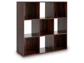 Glosmount Cherry/Light Brown Nine Cube Organizer - Ornate Home