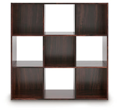 Glosmount Cherry/Light Brown Nine Cube Organizer - Ornate Home