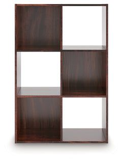 Glosmount Cherry/Light Brown Six Cube Organizer - Ornate Home