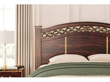 Glosmount Two-tone King Poster Headboard - Ornate Home