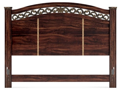 Glosmount Two-tone King Poster Headboard - Ornate Home