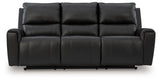 Glossmore Black Reclining Sofa (Online Special Price) - Ornate Home
