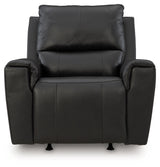 Glossmore Black Rocker Recliner (Online Special Price) - Ornate Home