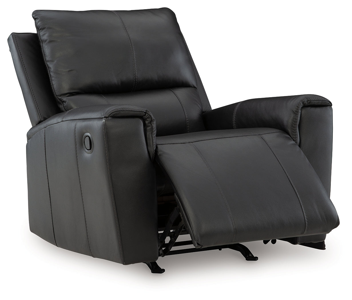 Glossmore Black Rocker Recliner - Ornate Home
