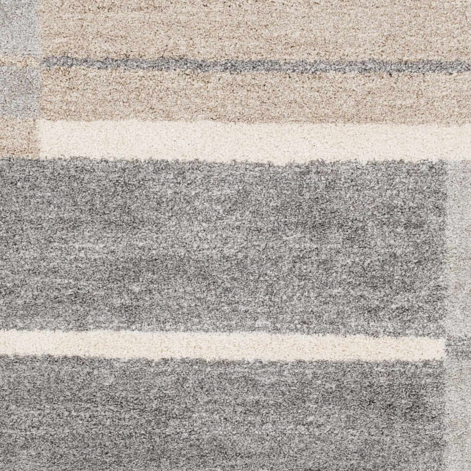 Glouster Taupe&Gray Lined Area Rug - Ornate Home