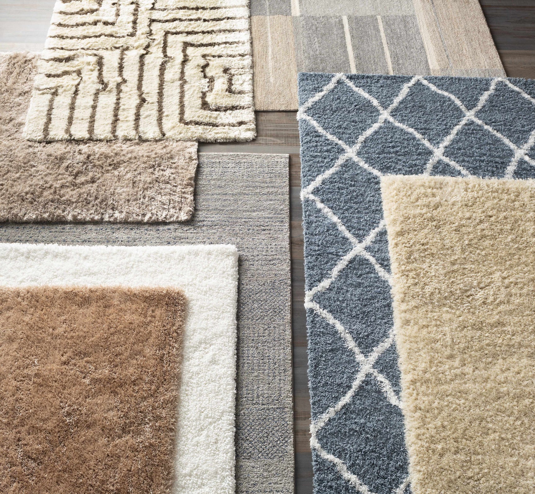Glouster Taupe&Gray Lined Area Rug - Ornate Home