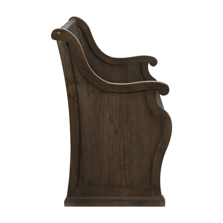 Gloversville Brown Dining Bench - Ornate Home