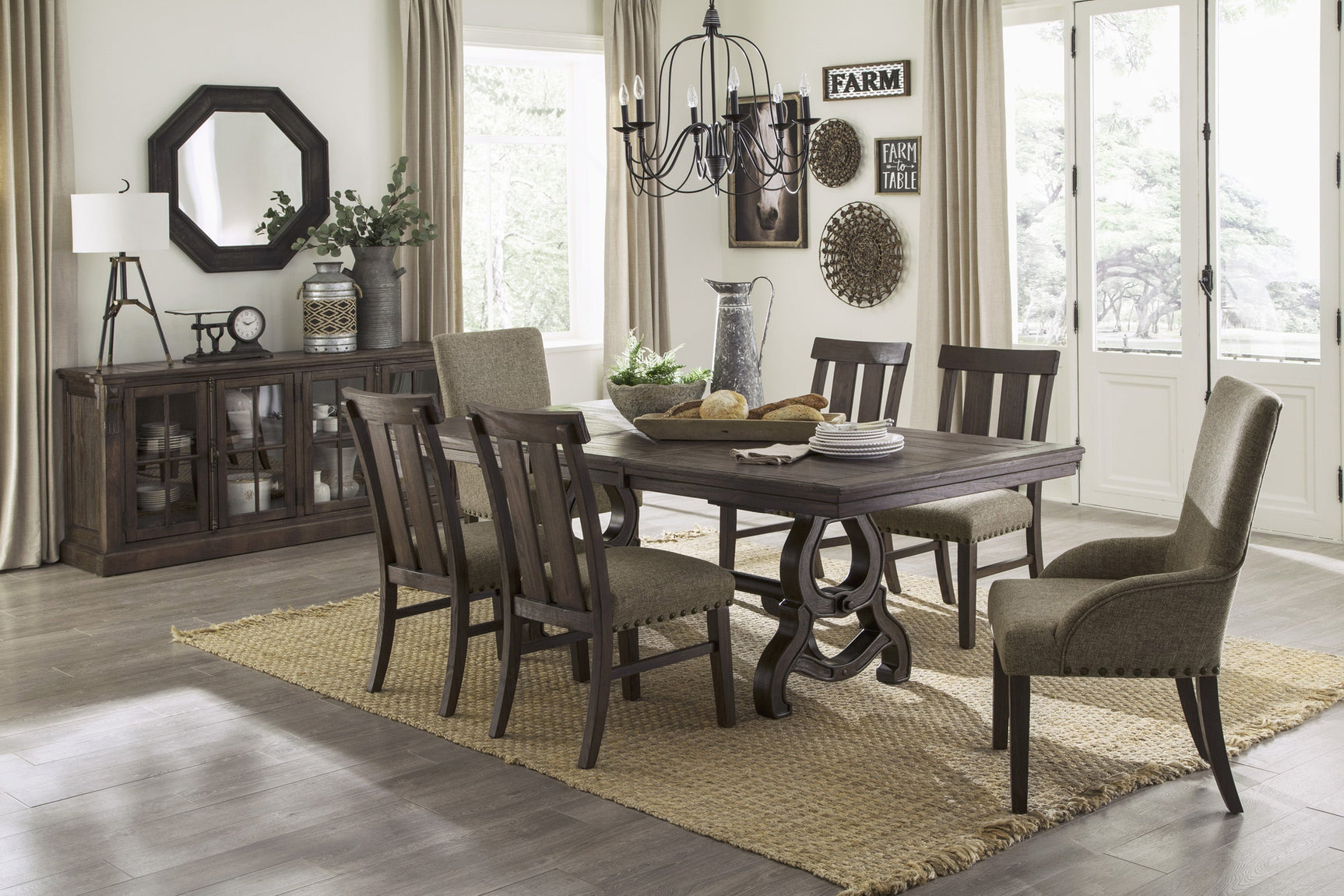 Gloversville Brown Extendable Dining Table - Ornate Home