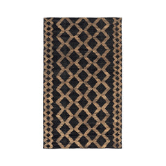 Gobi Black/Natural Rug - Ornate Home