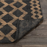 Gobi Black/Natural Rug - Ornate Home