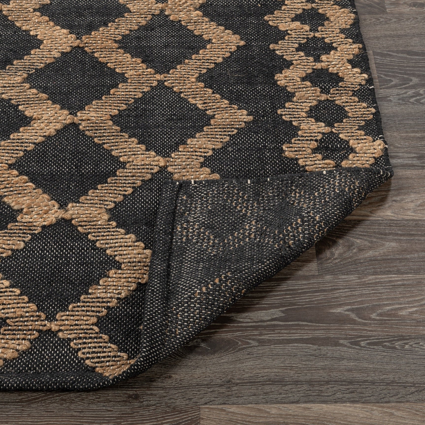 Gobi Black/Natural Rug - Ornate Home