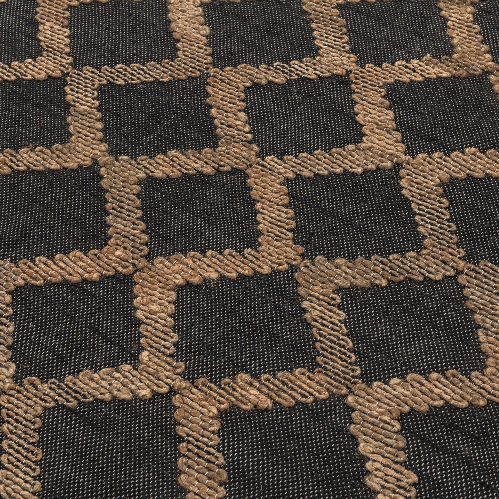 Gobi Black/Natural Rug - Ornate Home