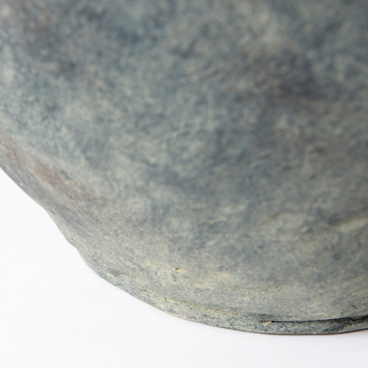 Gobi Gray Small Ceramic Oval Vase - Ornate Home