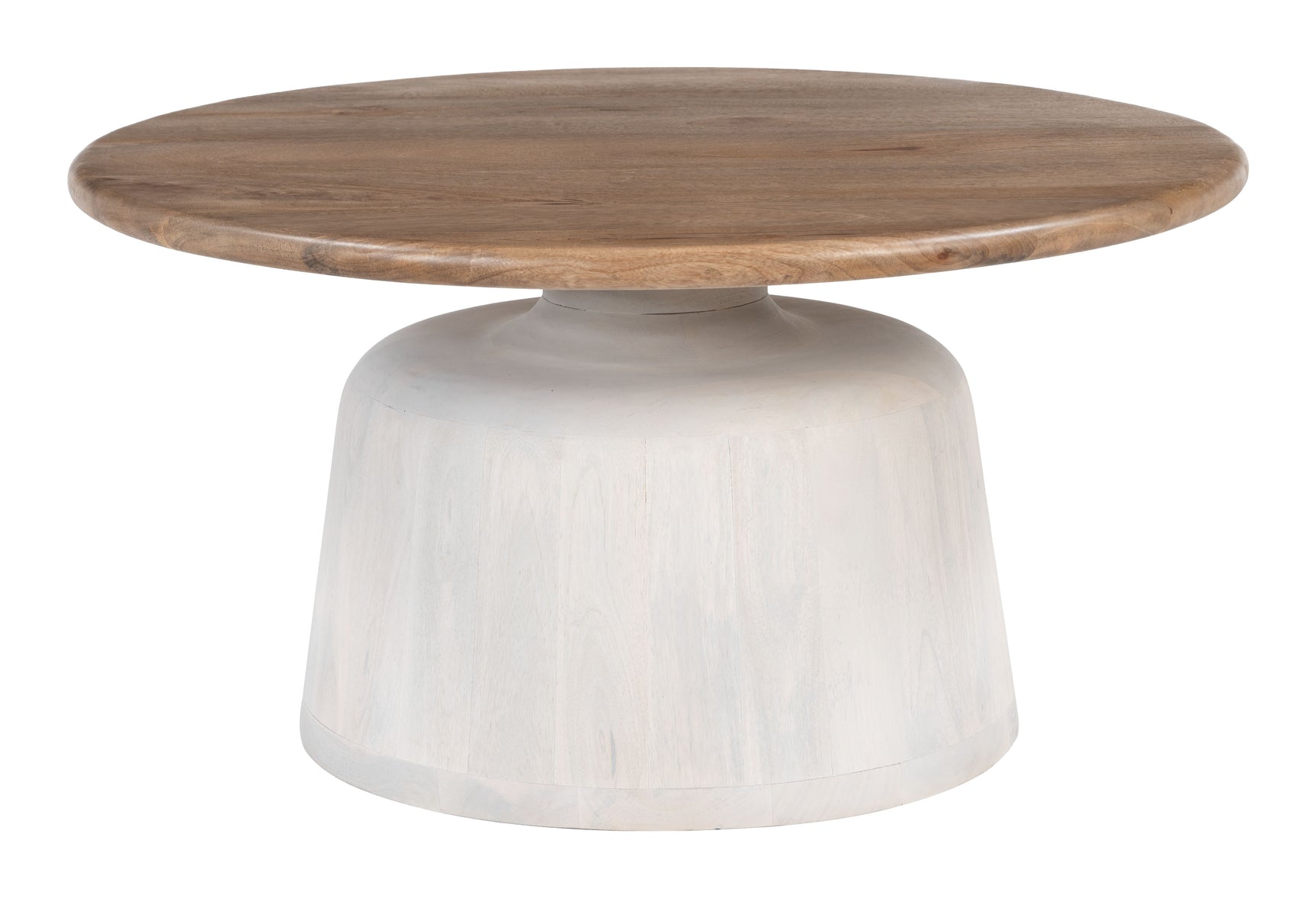 Goblet Brown & White Coffee Table