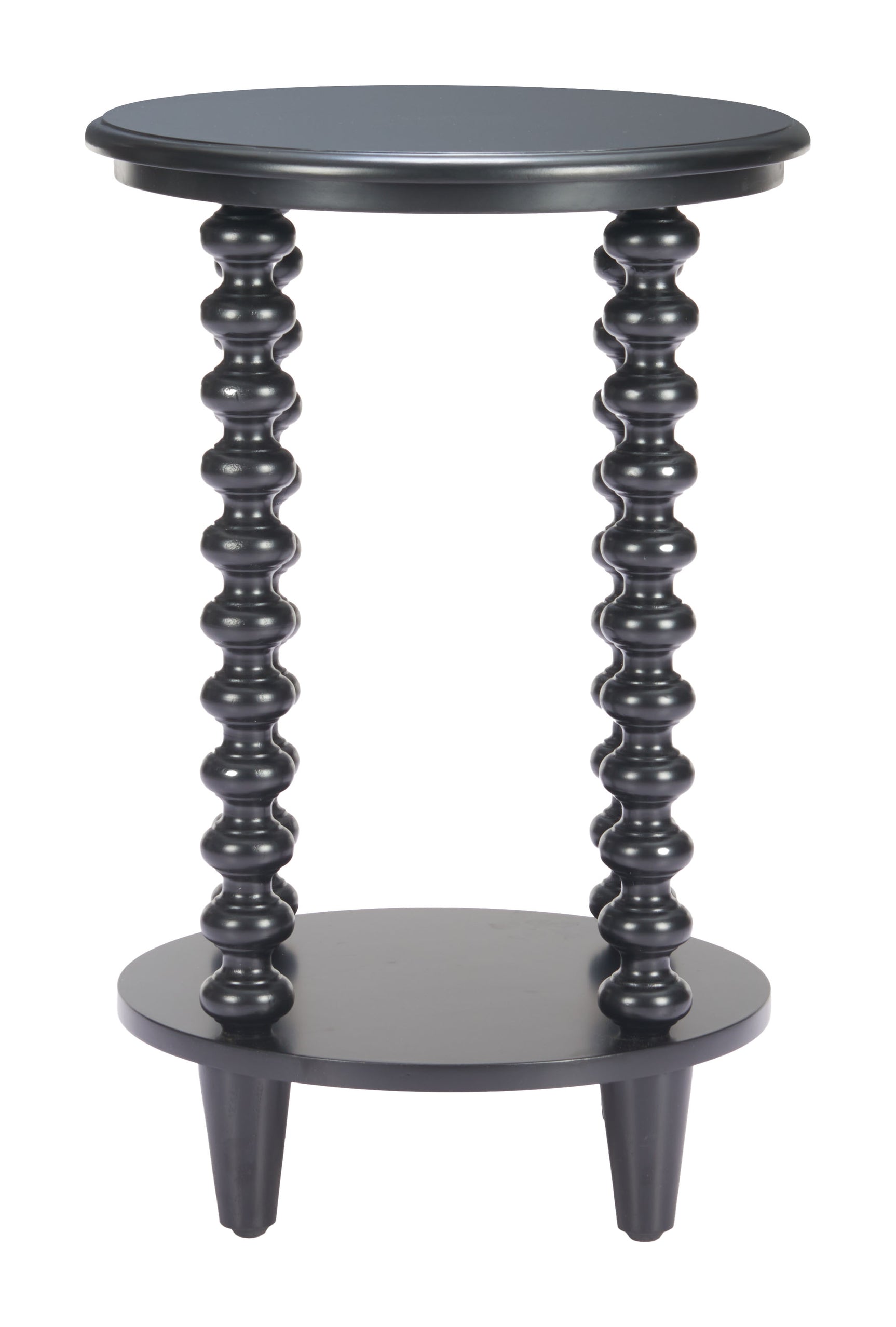 Gocce Black Side Table - Ornate Home