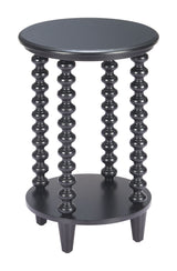 Gocce Black Side Table - Ornate Home