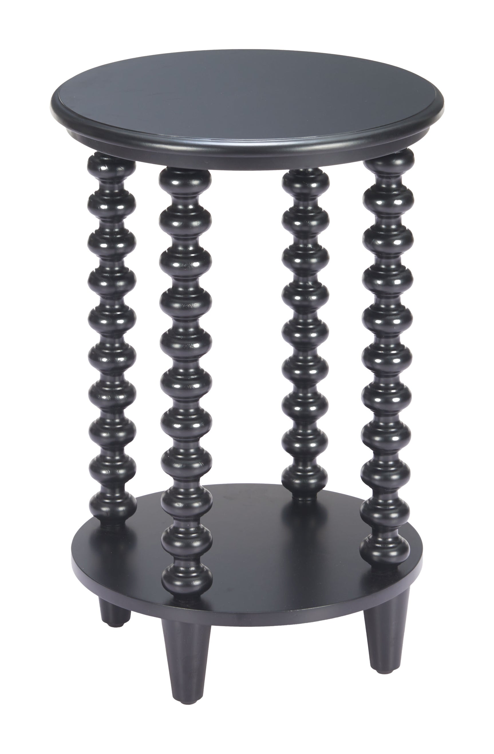 Gocce Black Side Table - Ornate Home