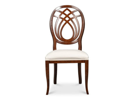 Goccia Tan Side Chair (Set of 2) - Ornate Home