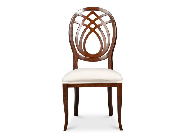 Goccia Tan Side Chair (Set of 2) - Ornate Home