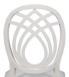 Goccia White Side Chair (Set of 2) - Ornate Home
