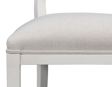 Goccia White Side Chair (Set of 2) - Ornate Home