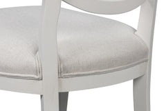 Goccia White Side Chair (Set of 2) - Ornate Home