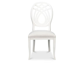 Goccia White Side Chair (Set of 2) - Ornate Home