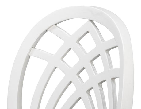 Goccia White Side Chair (Set of 2) - Ornate Home