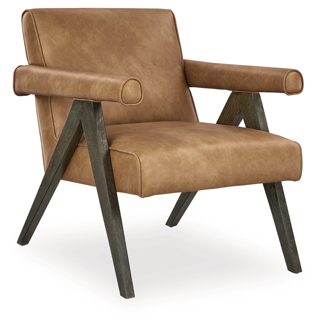 Goda Caramel Accent Chair - Ornate Home