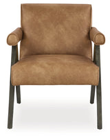 Goda Caramel Accent Chair - Ornate Home