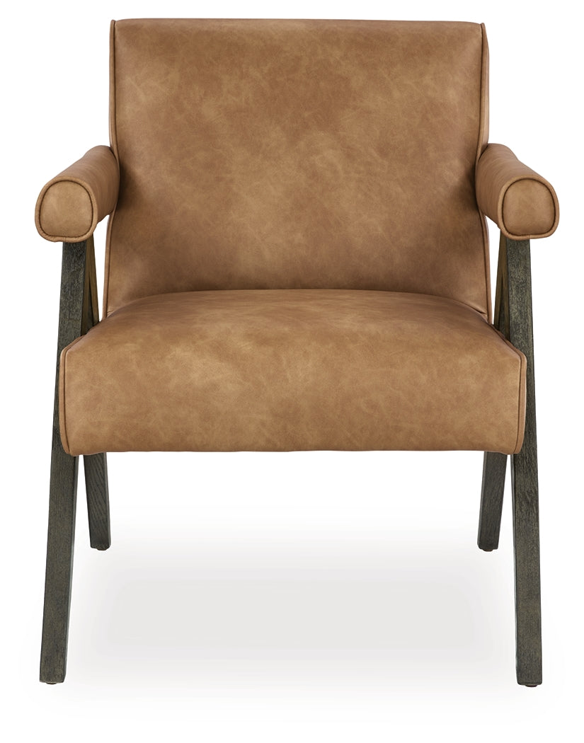Goda Caramel Accent Chair - Ornate Home
