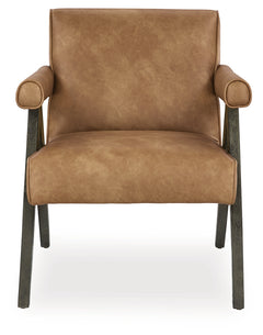 Goda Caramel Accent Chair - Ornate Home