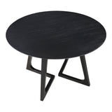 Godenza Black Round Dining Table - Ornate Home