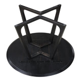 Godenza Black Round Dining Table - Ornate Home