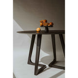Godenza Black Round Dining Table - Ornate Home