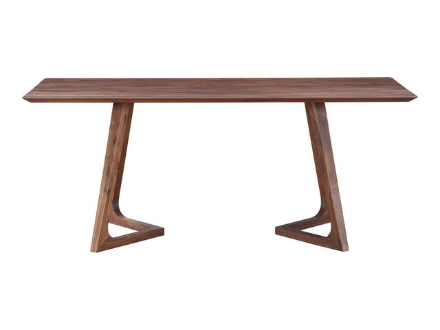 Godenza Brown Rectangular Dining Table - Ornate Home