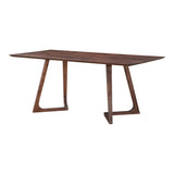 Godenza Brown Rectangular Dining Table - Ornate Home