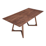 Godenza Brown Rectangular Dining Table - Ornate Home