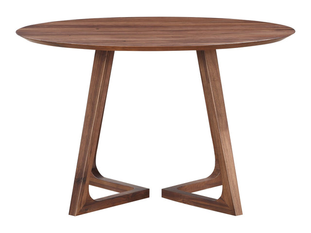 Godenza Brown Round Dining Table - Ornate Home