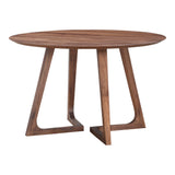 Godenza Brown Round Dining Table - Ornate Home