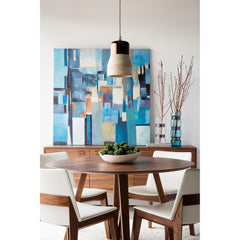 Godenza Brown Round Dining Table - Ornate Home