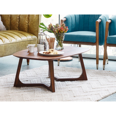 Godenza Brown Small Coffee Table - Ornate Home
