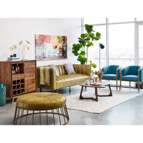 Godenza Brown Small Coffee Table - Ornate Home